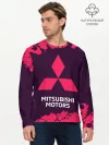 Мужской лонгслив базовый / MITSUBISHI / МИТСУБИСИ