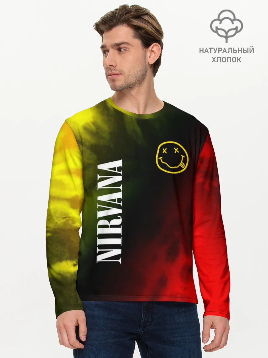 Мужской лонгслив базовый / NIRVANA / НИРВАНА