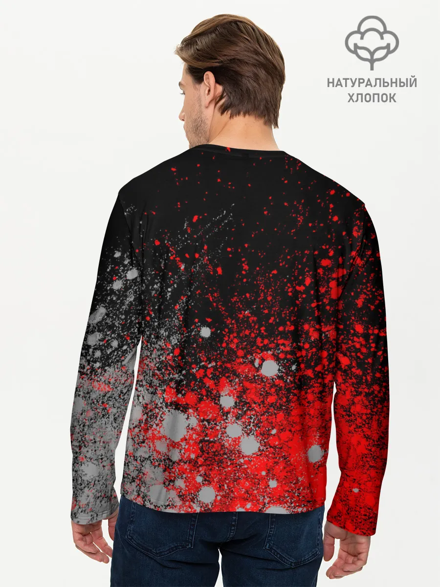 Мужской лонгслив базовый / TOYOTA / ТОЙОТА