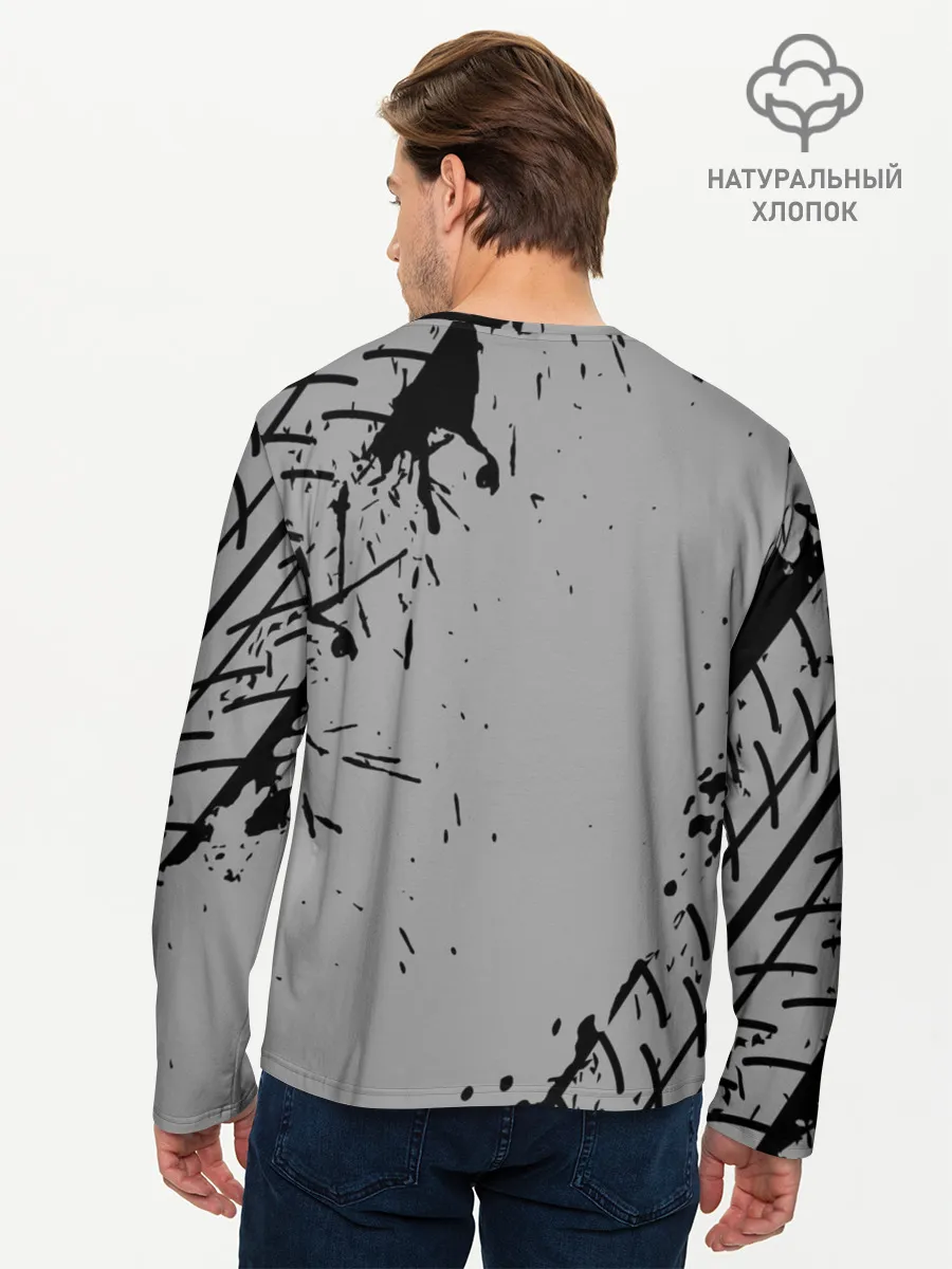 Мужской лонгслив базовый / AUDI / АУДИ