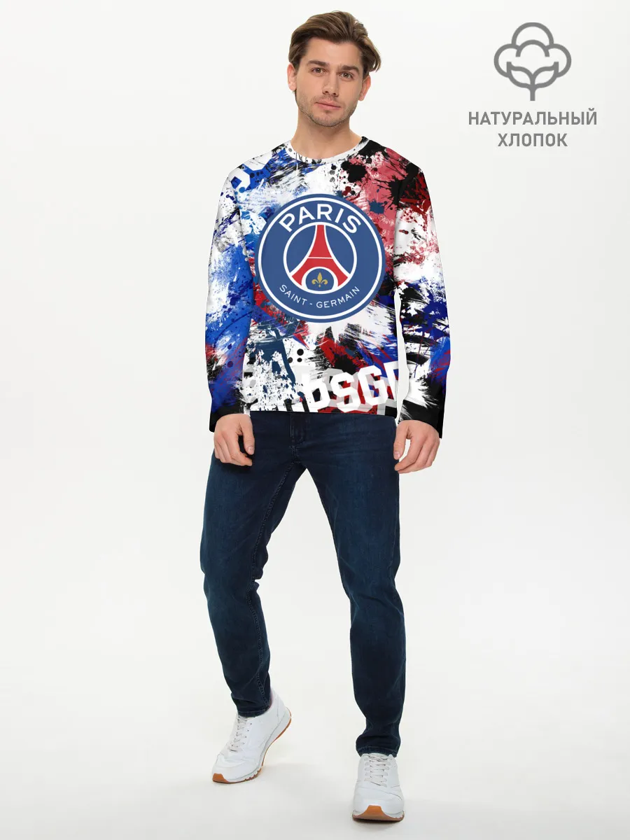 Мужской лонгслив базовый / PSG FC