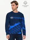 Мужской лонгслив базовый / TOYOTA / ТОЙОТА