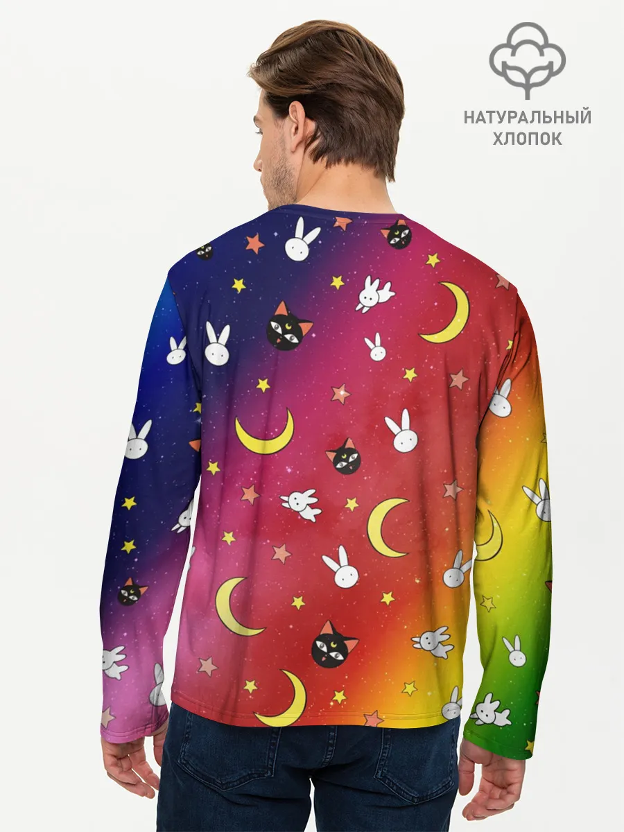 Мужской лонгслив базовый / SAILOR MOON
