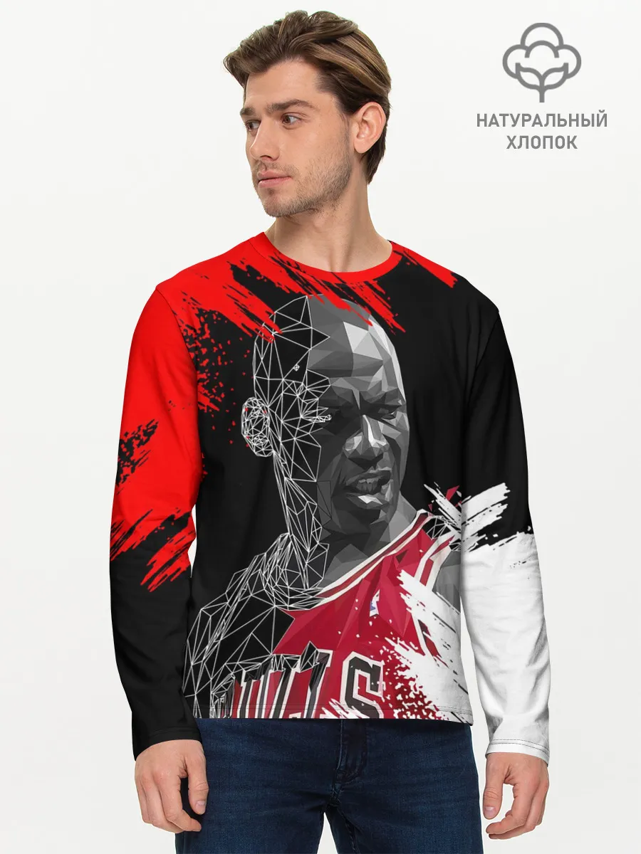 Мужской лонгслив базовый / MICHAEL JORDAN