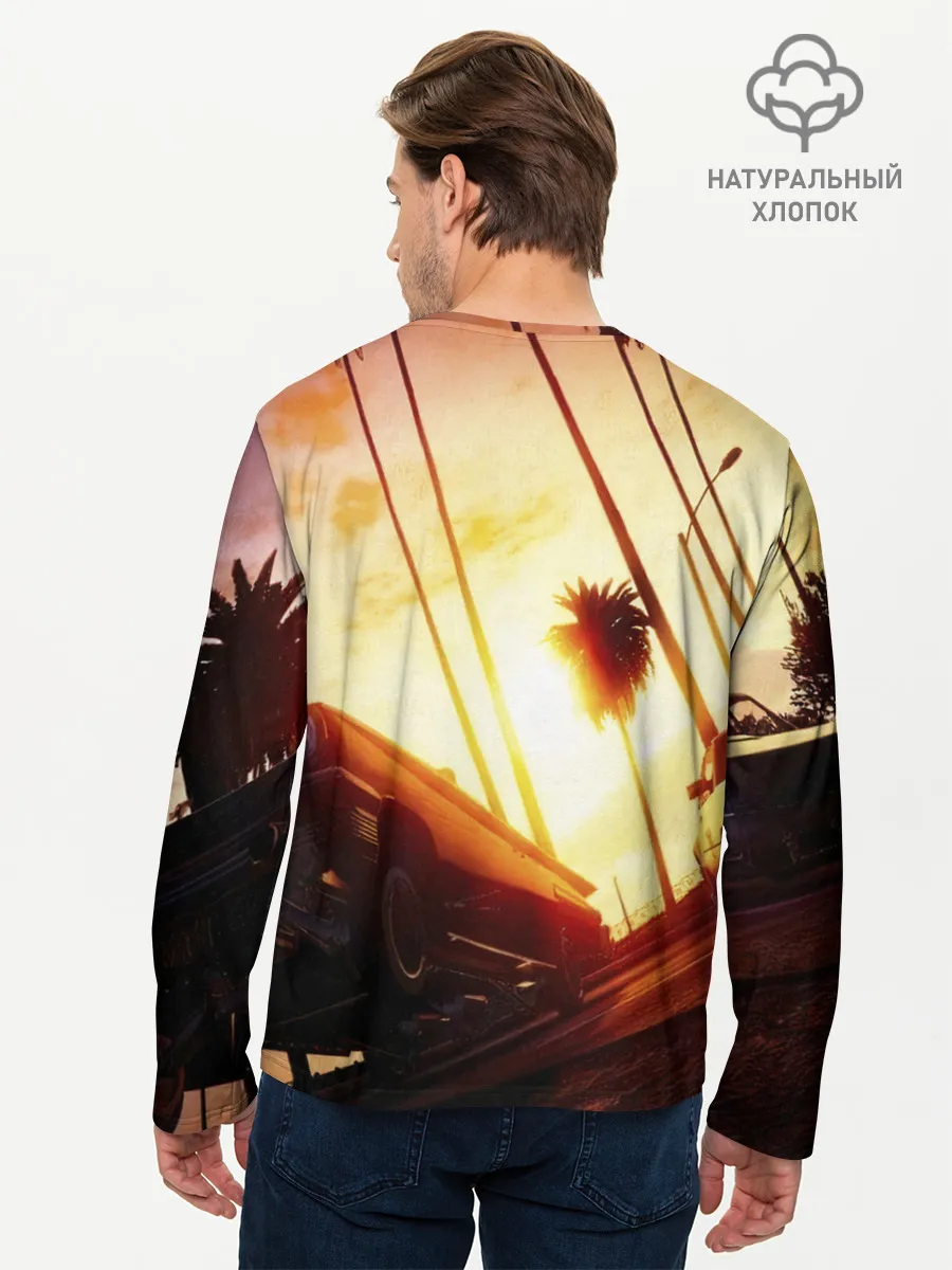 Мужской лонгслив базовый / GTA