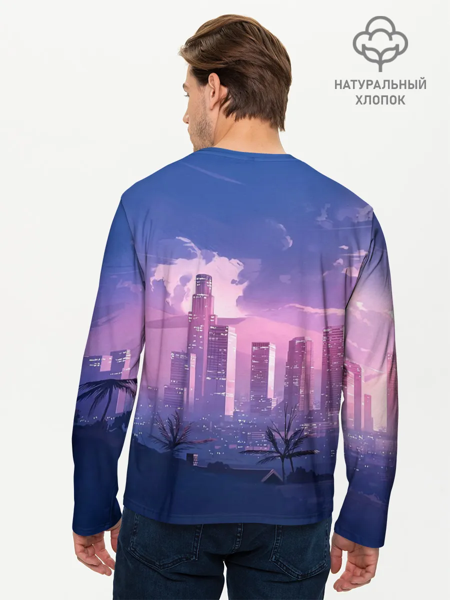 Мужской лонгслив базовый / GTA