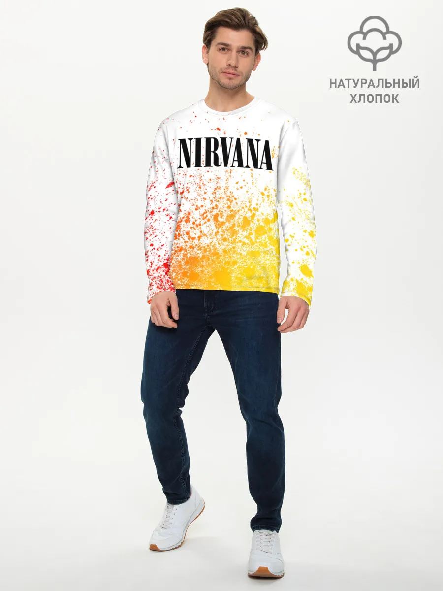 Мужской лонгслив базовый / NIRVANA / НИРВАНА