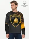 Мужской лонгслив базовый / Lamborghini