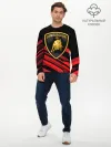 Мужской лонгслив базовый / Lamborghini