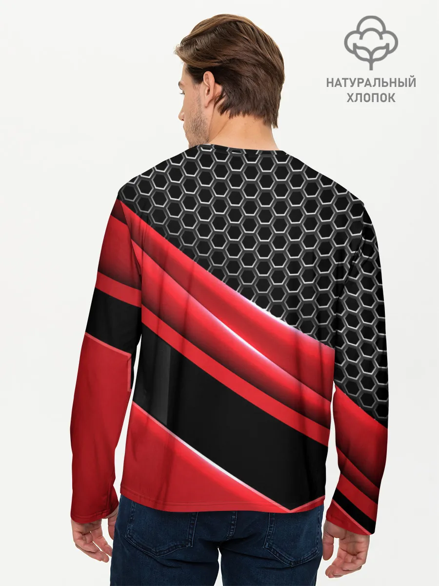 Мужской лонгслив базовый / Lamborghini