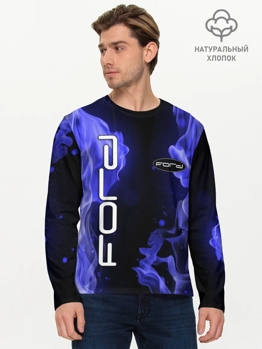 Мужской лонгслив базовый / FORD