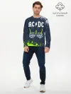 Мужской лонгслив базовый / AC DС