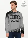 Мужской лонгслив базовый / AUDI / АУДИ
