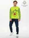 Мужской лонгслив базовый / Авокадо
