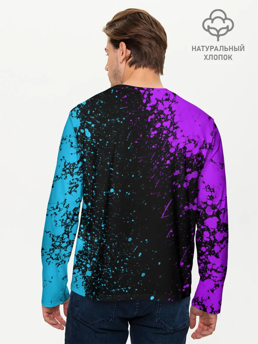 Мужской лонгслив базовый / MARSHMELLO