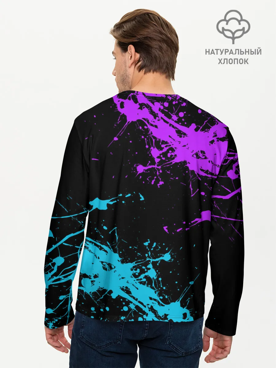 Мужской лонгслив базовый / MARSHMELLO