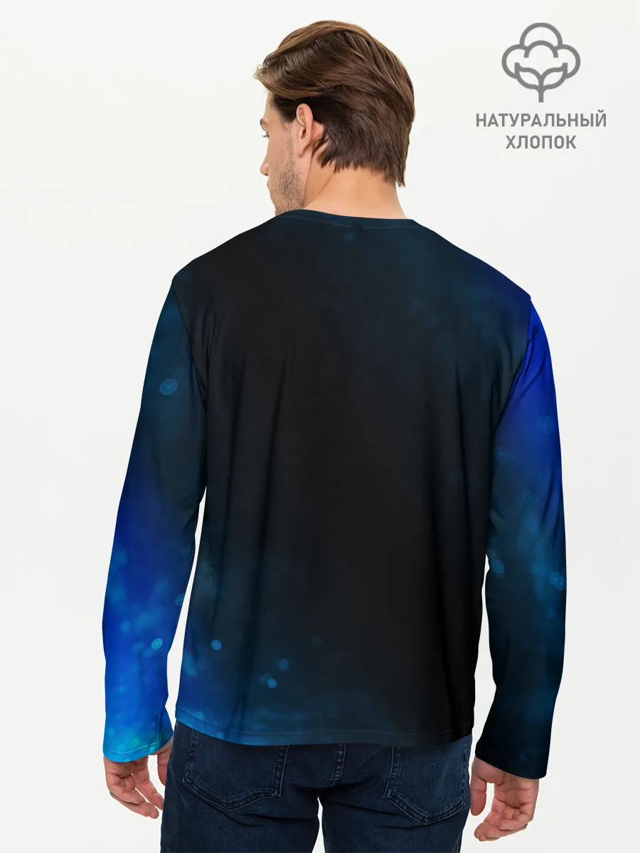 Мужской лонгслив базовый / RUSSIA / РОССИЯ