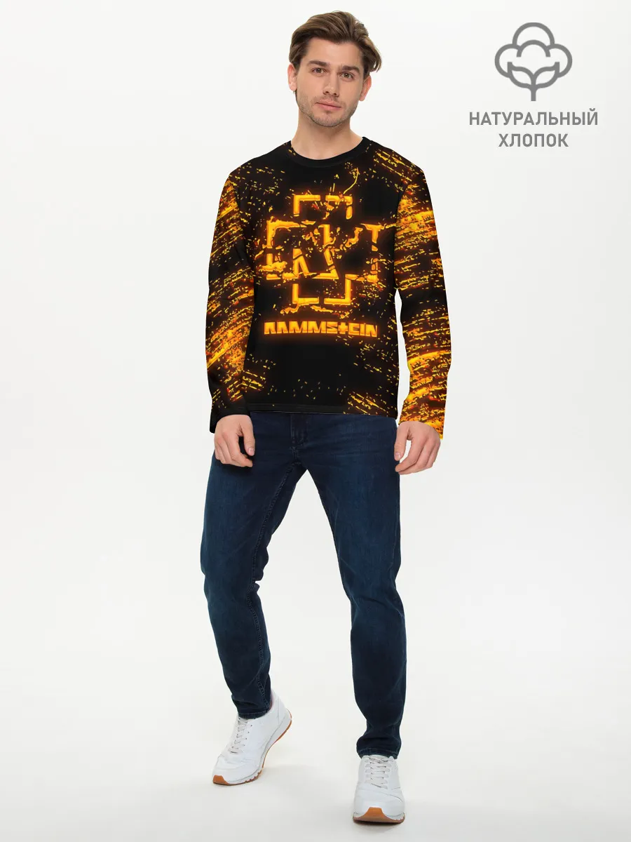 Мужской лонгслив базовый / RAMMSTEIN