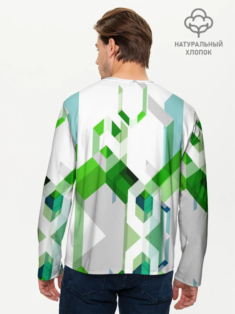 Мужской лонгслив базовый / Renault