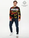 Мужской лонгслив базовый / PRADA