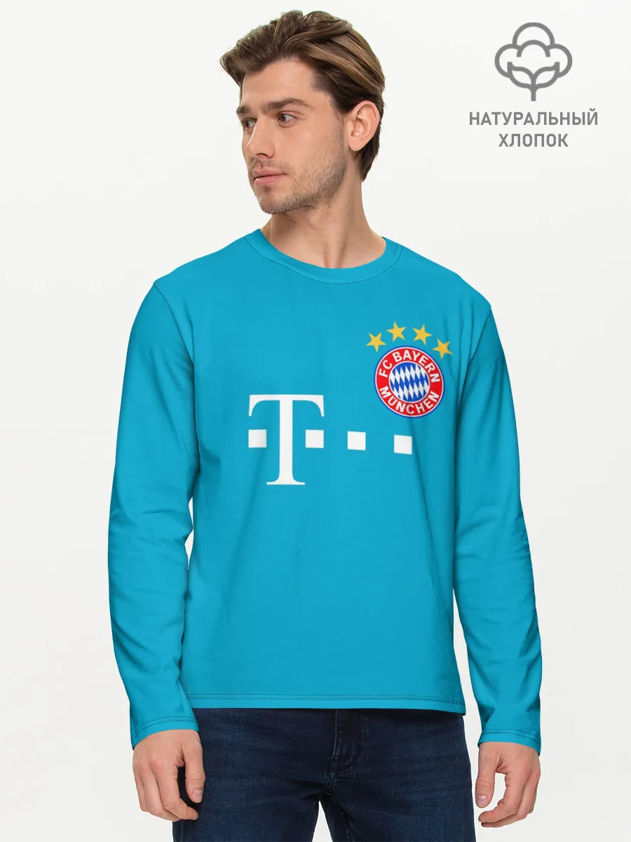 Мужской лонгслив базовый / Bayern | Бавария 20-21 г.