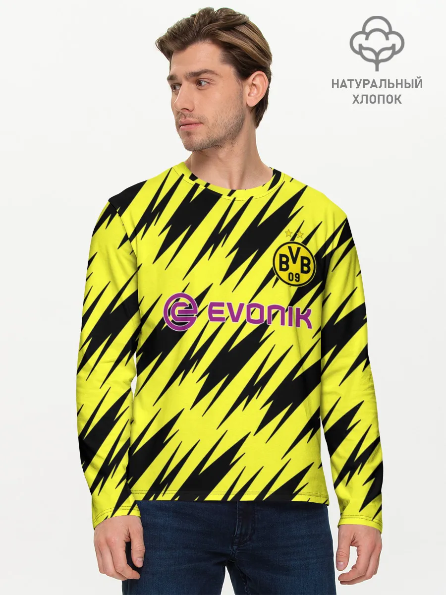 Мужской лонгслив базовый / Borussia | 2020-2021 г.