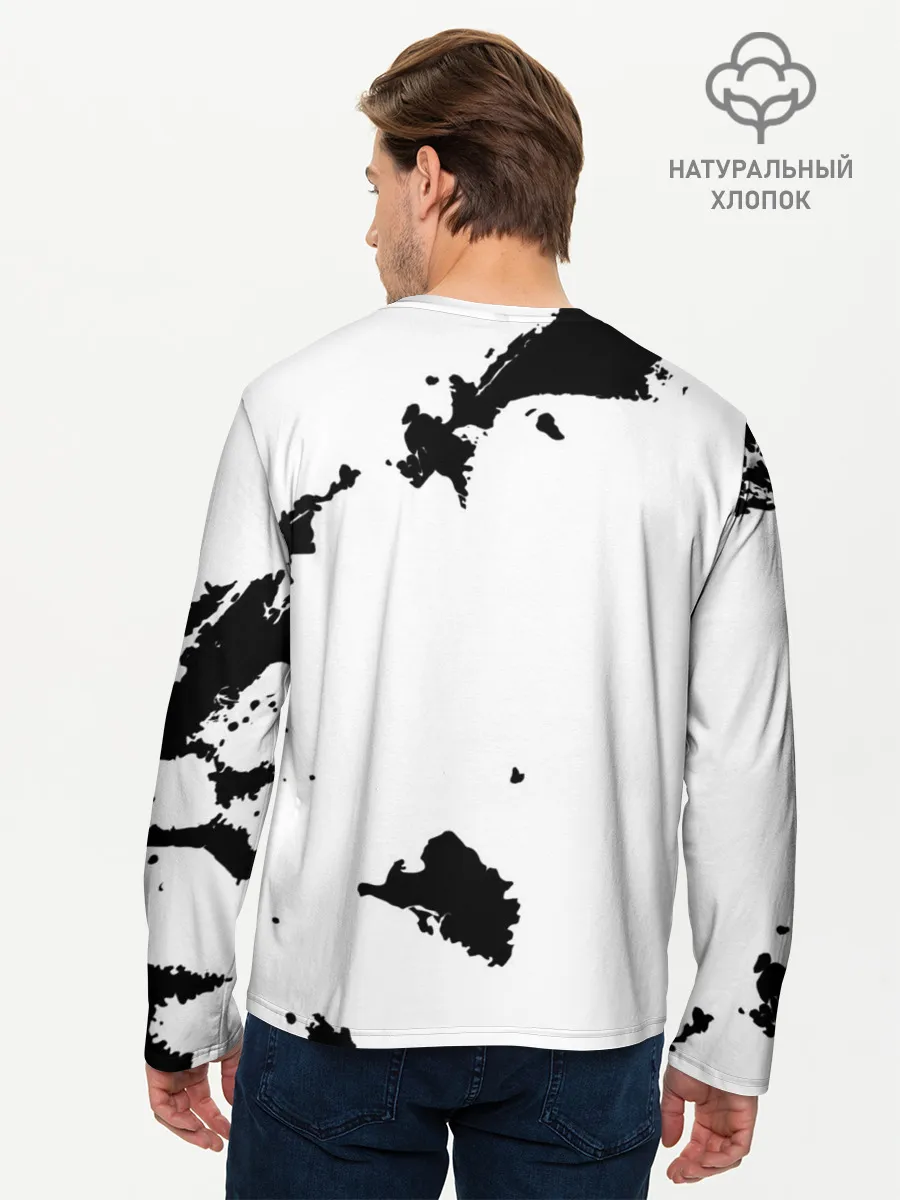 Мужской лонгслив базовый / Marshmello