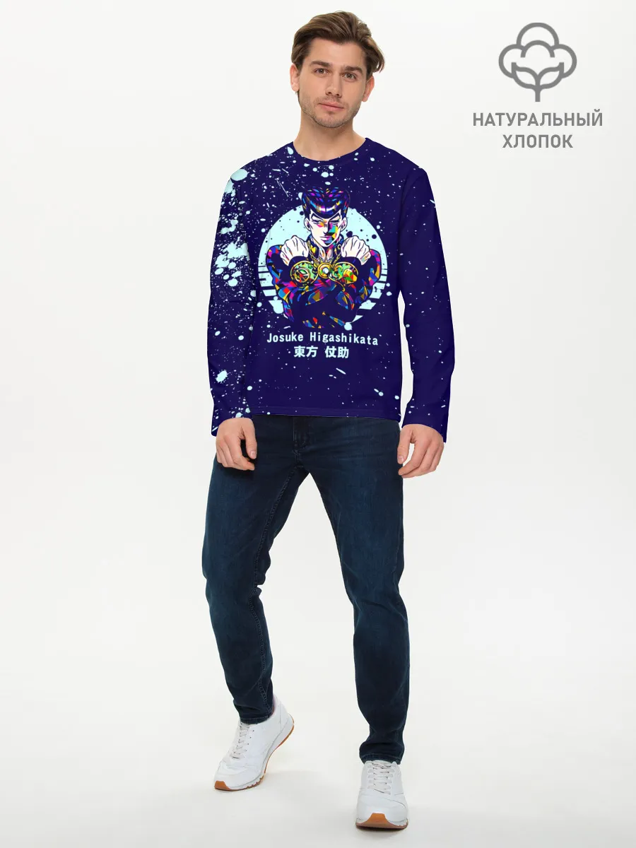 Мужской лонгслив базовый / JoJo Bizarre Adventure