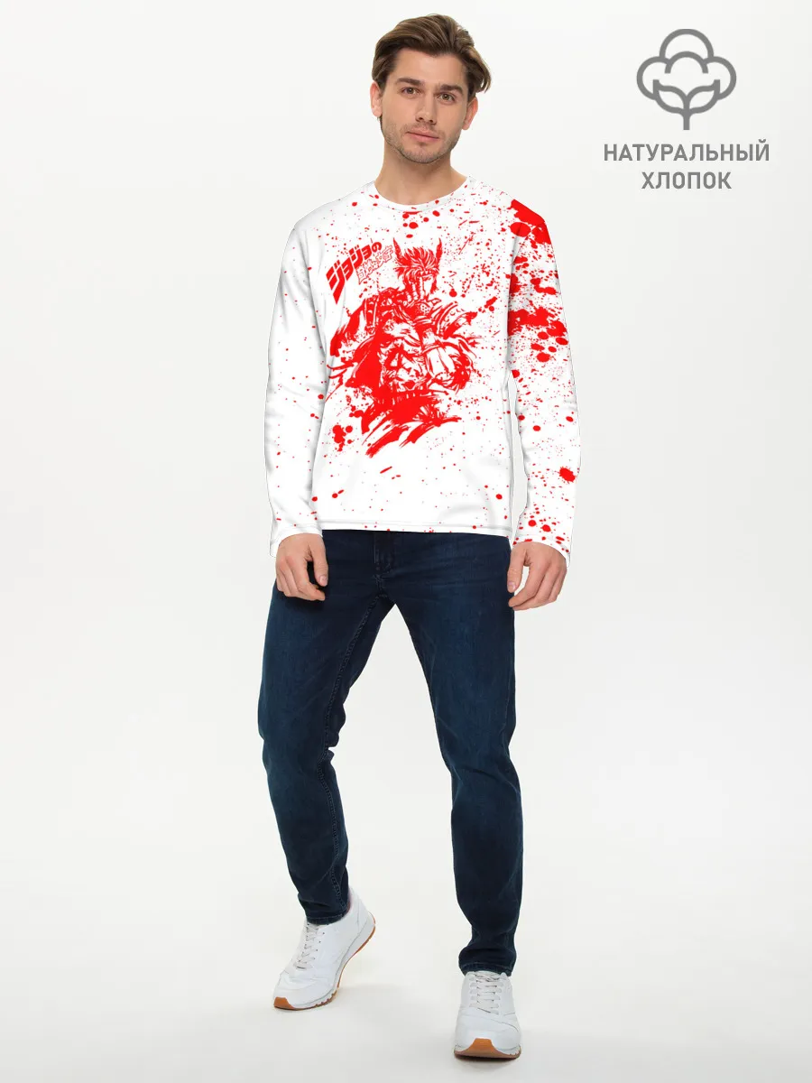 Мужской лонгслив базовый / JoJo Bizarre Adventure