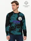 Мужской лонгслив базовый / Manchester City | МанСити