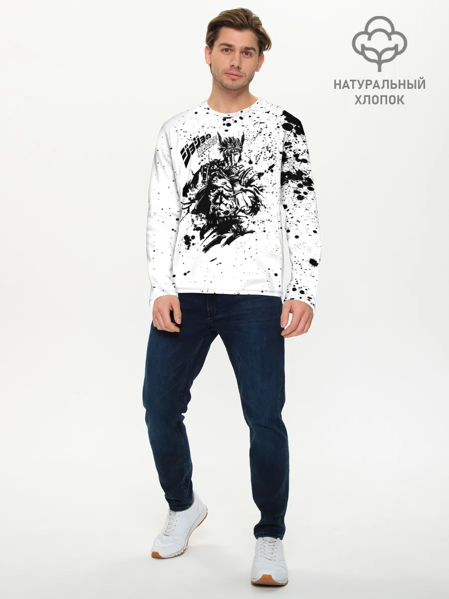 Мужской лонгслив базовый / JoJo Bizarre Adventure