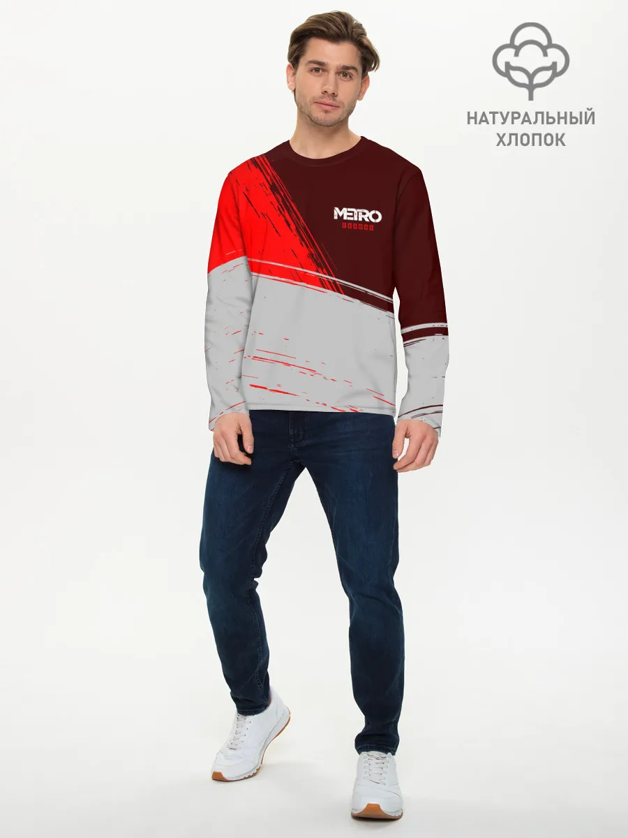 Мужской лонгслив базовый / METRO EXODUS / МЕТРО ИСХОД