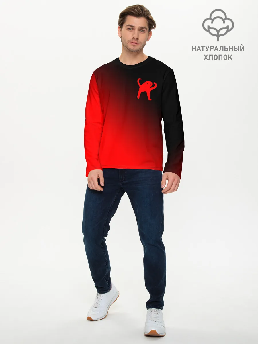 Мужской лонгслив базовый / ЪУЪ СЪУКА