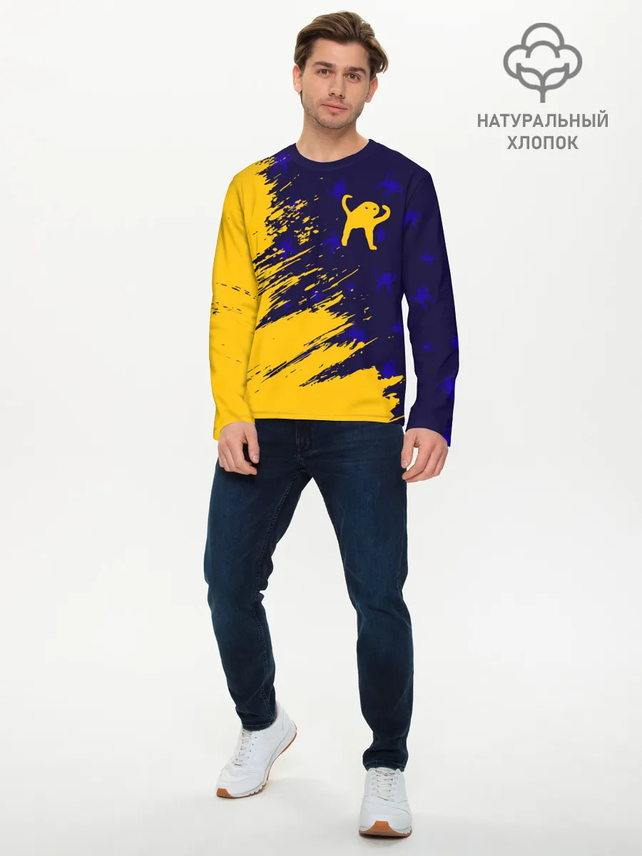 Мужской лонгслив базовый / ЪУЪ СЪУКА