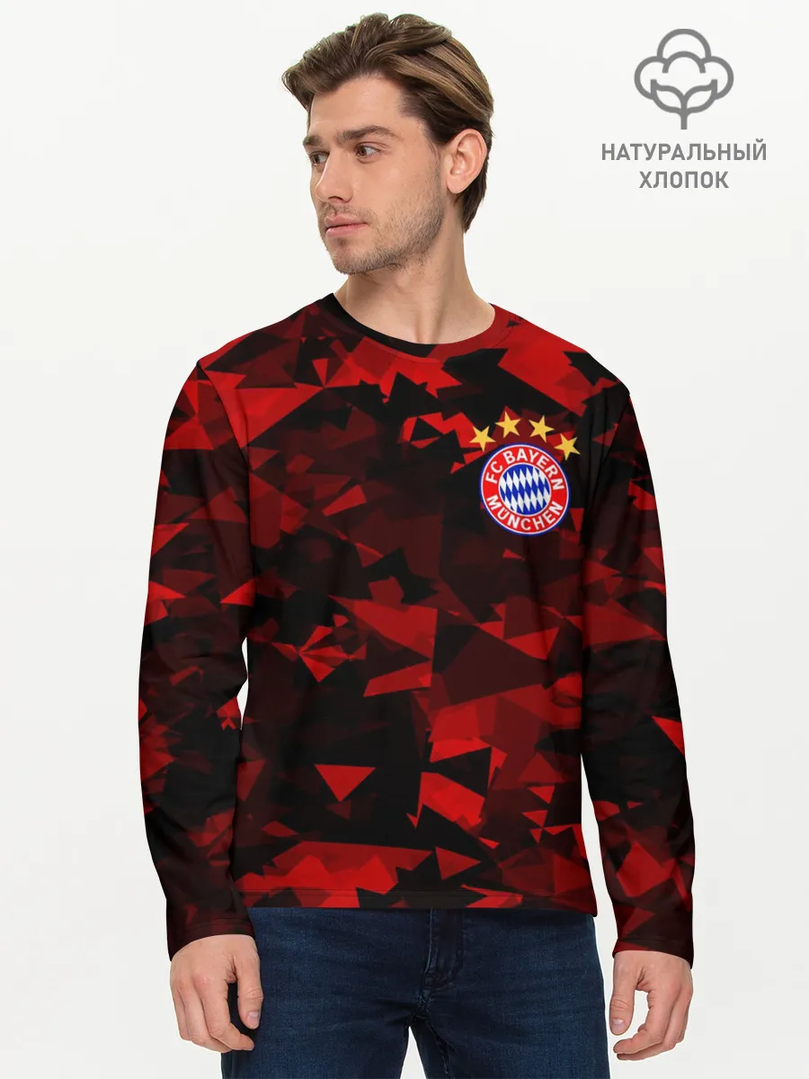 Мужской лонгслив базовый / Bayern | Бавария