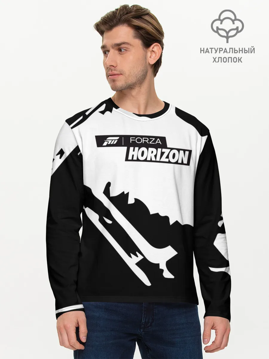 Мужской лонгслив базовый / Forza Horizon