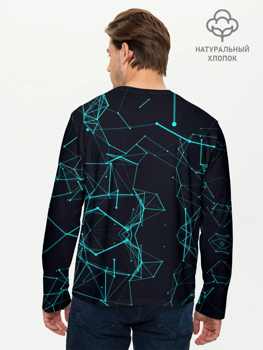 Мужской лонгслив базовый / Land Rover