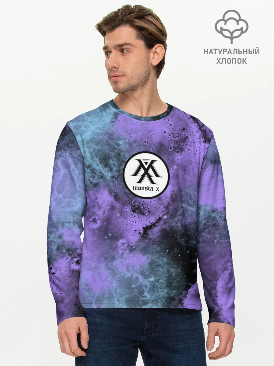 Мужской лонгслив базовый / MONSTA X
