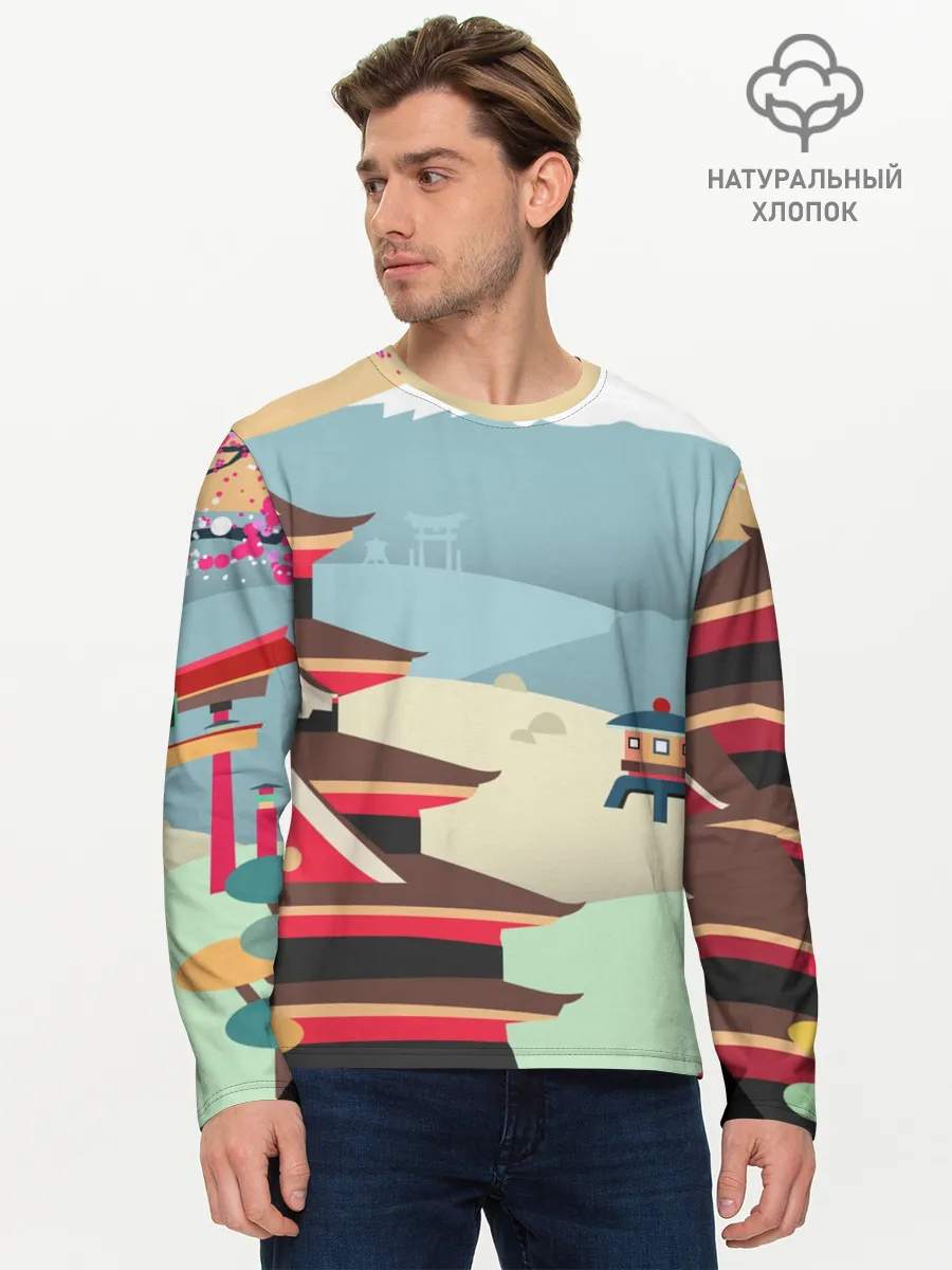 Мужской лонгслив базовый / Tokyo