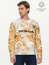 Мужской лонгслив базовый / Honda
