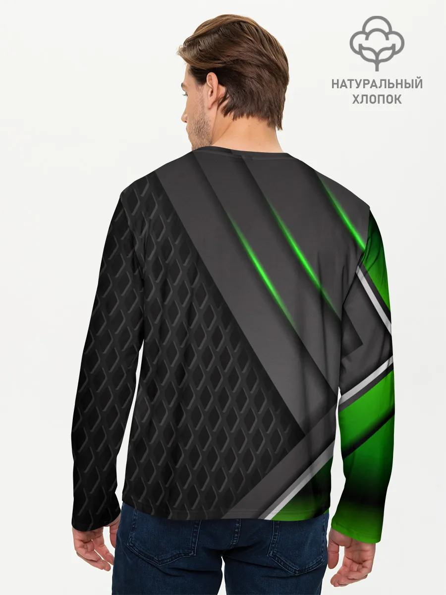 Мужской лонгслив базовый / NASA