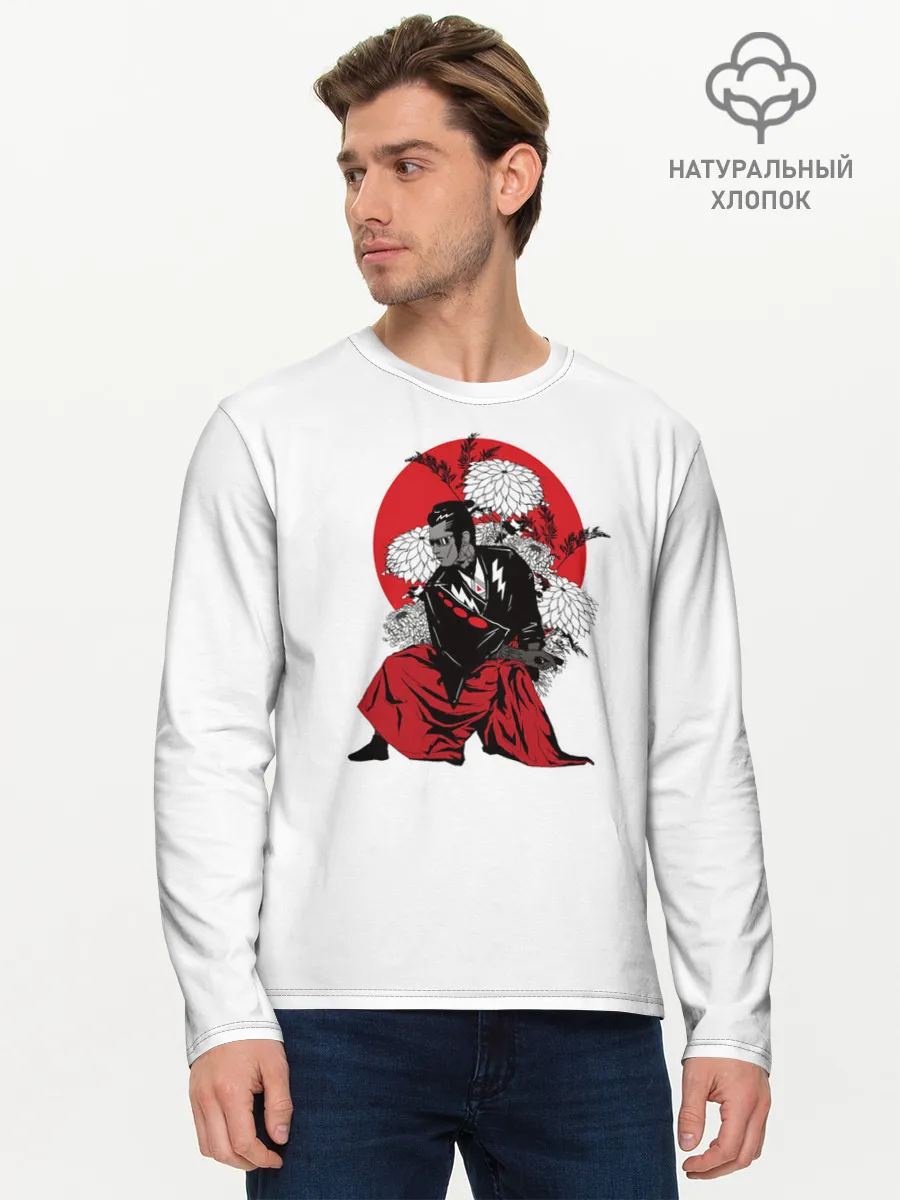 Мужской лонгслив базовый / Япония