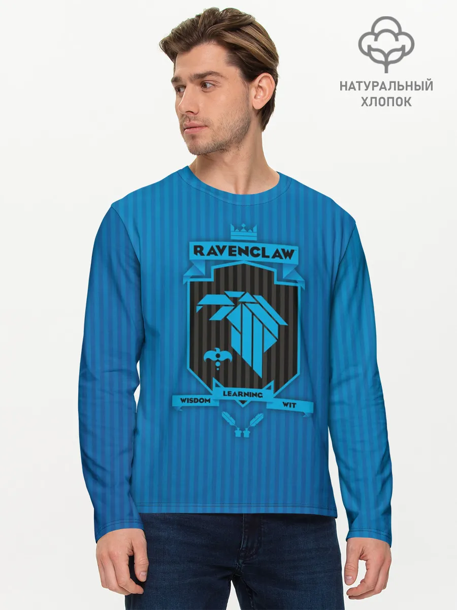 Мужской лонгслив базовый / Ravenclaw
