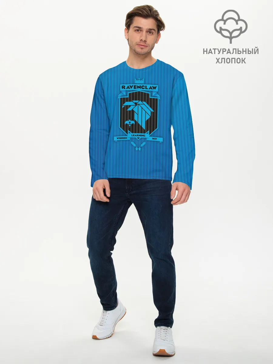 Мужской лонгслив базовый / Ravenclaw