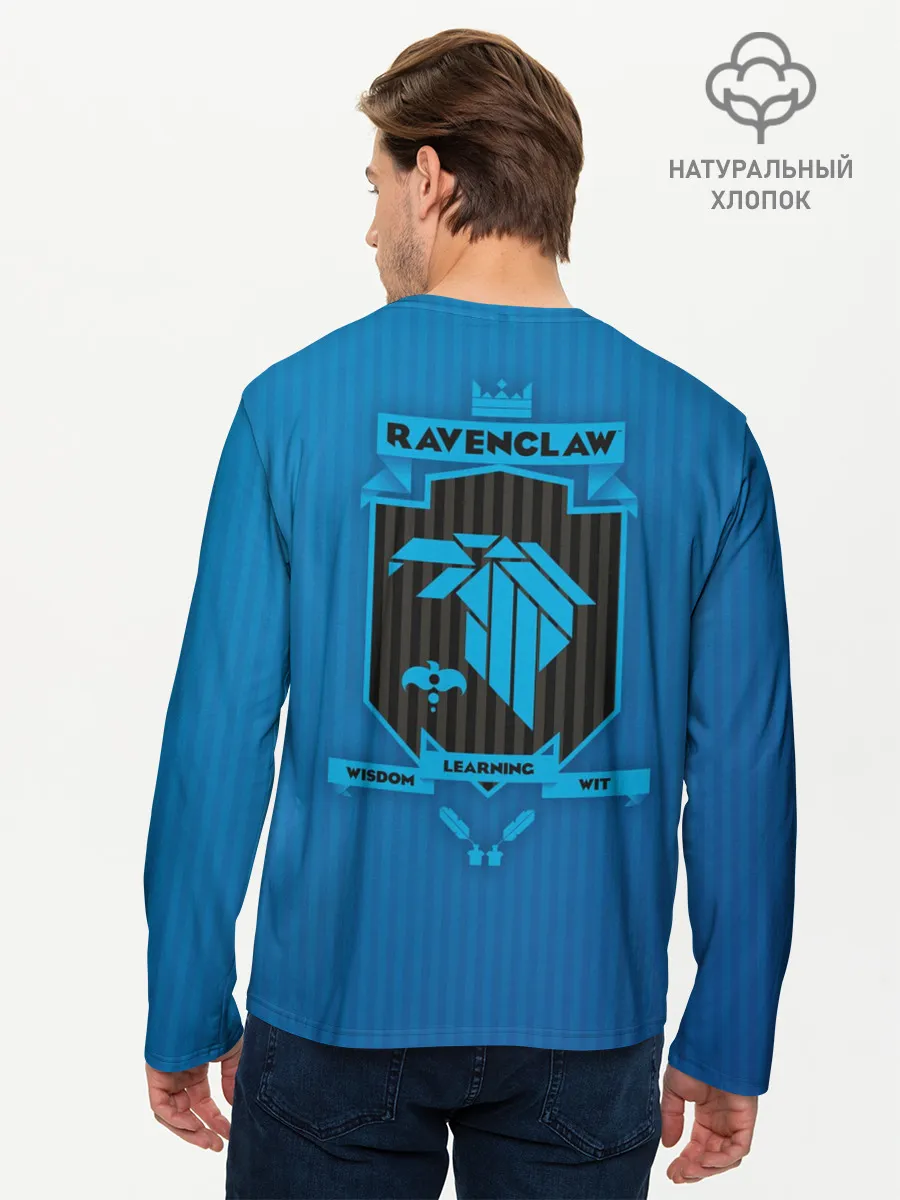 Мужской лонгслив базовый / Ravenclaw