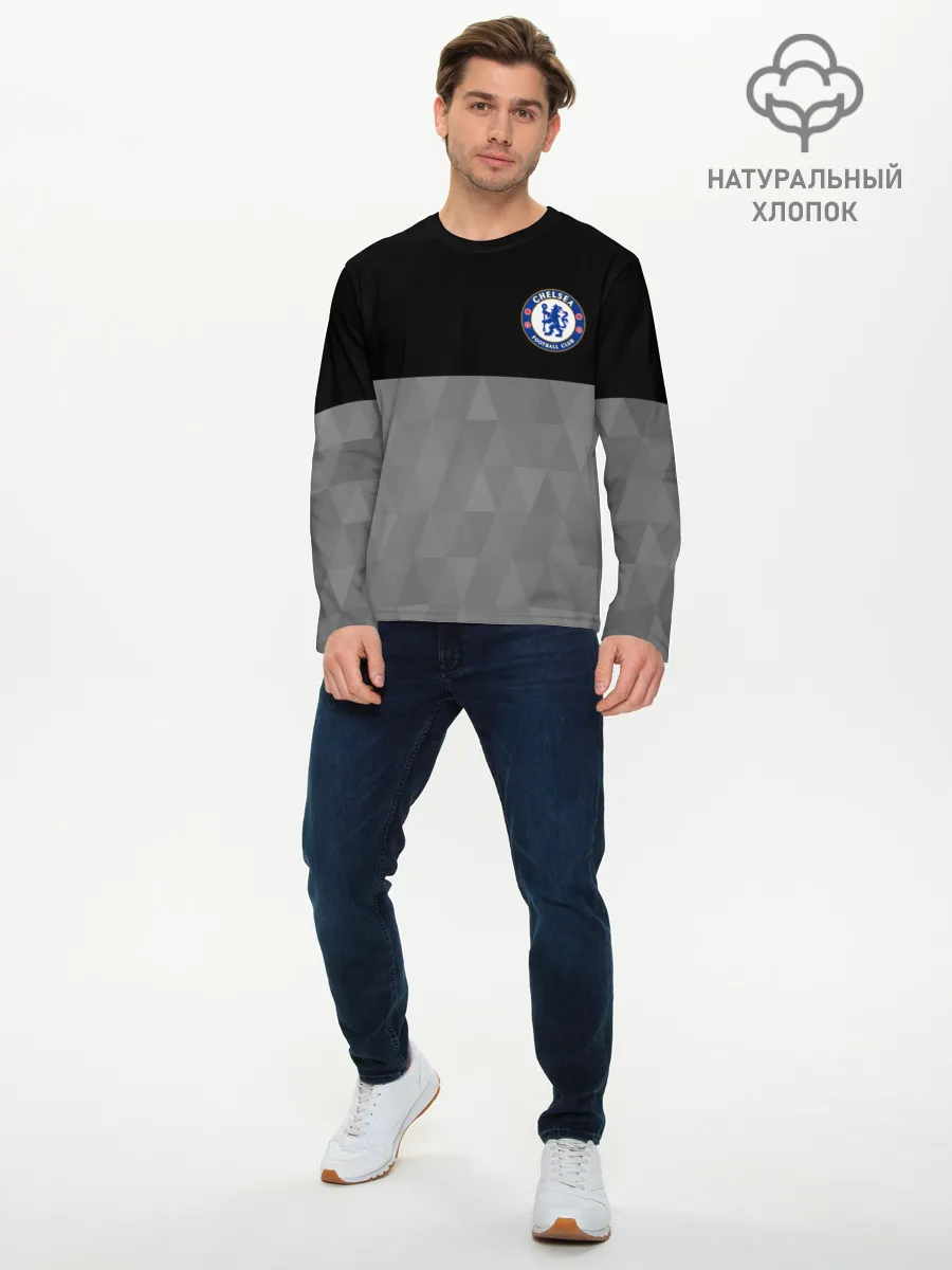 Мужской лонгслив базовый / Chelsea London