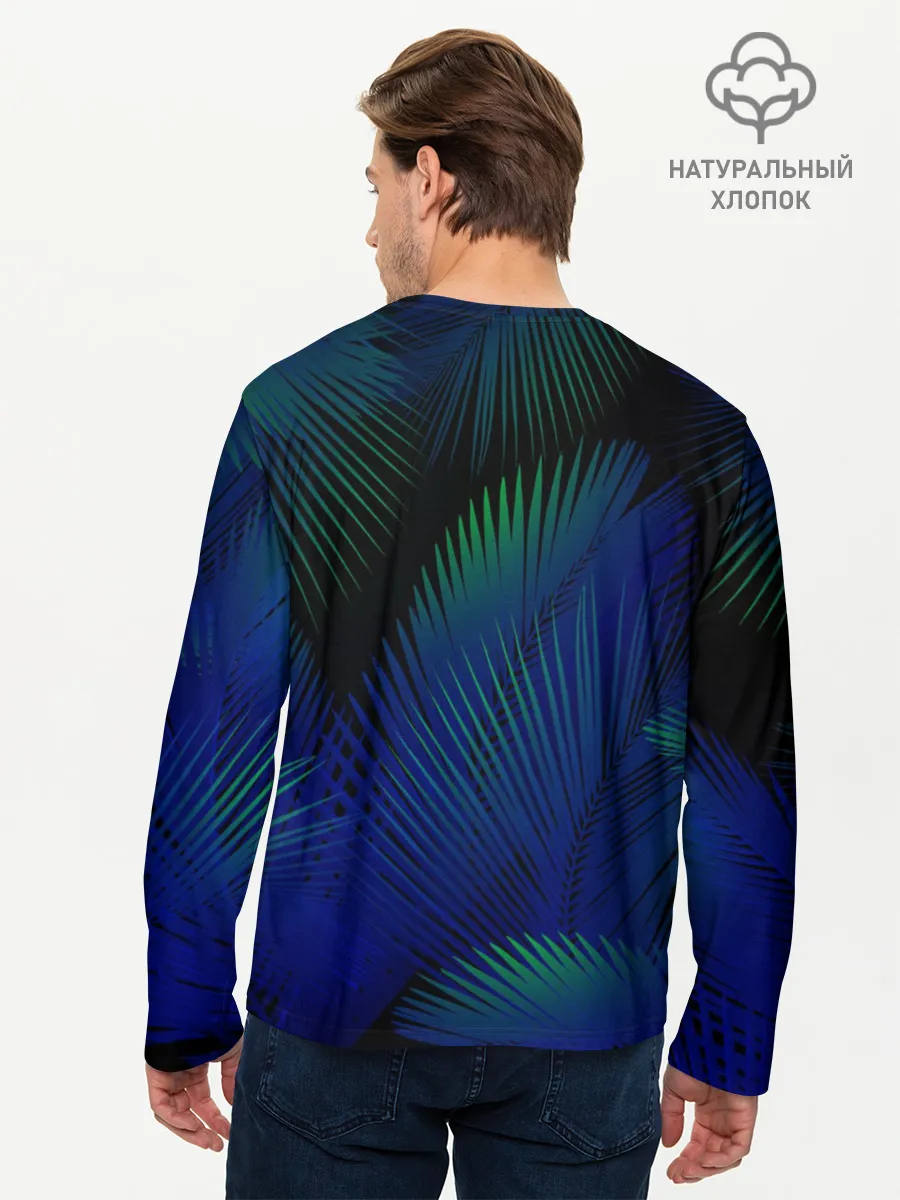 Мужской лонгслив базовый / Носорог