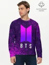 Мужской лонгслив базовый / BTS / БТС