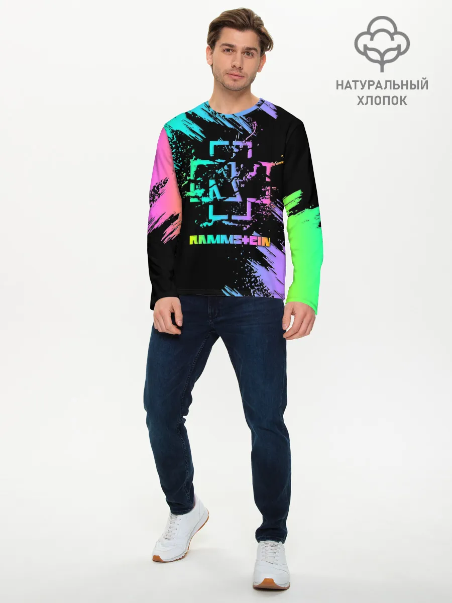 Мужской лонгслив базовый / RAMMSTEIN