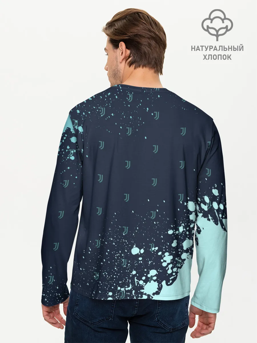 Мужской лонгслив базовый / JUVENTUS / ЮВЕНТУС
